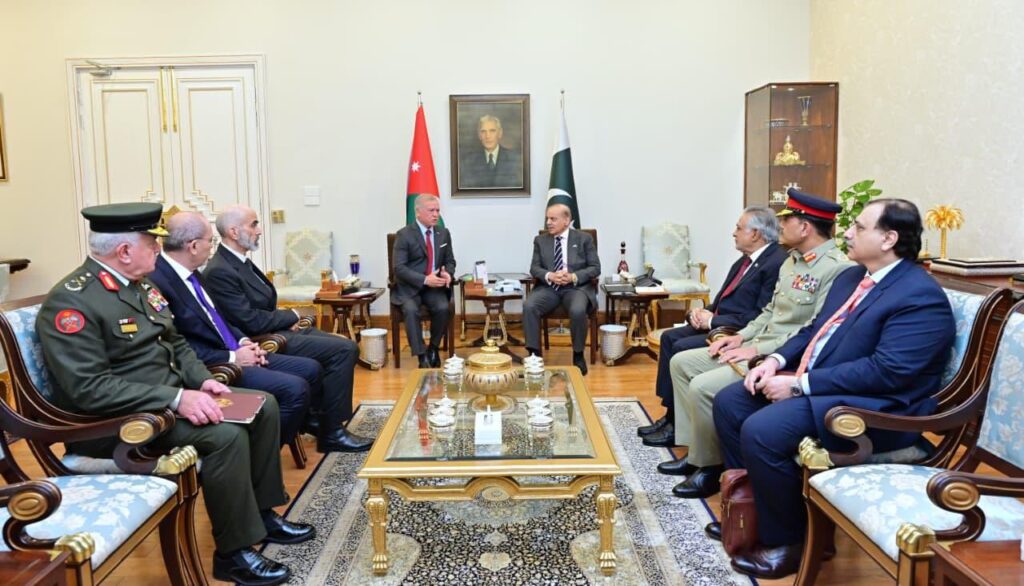 Pakistan, Jordan vow to boost strategic, economic ties