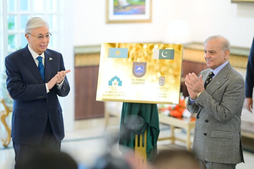 Pakistan and Kazakhstan