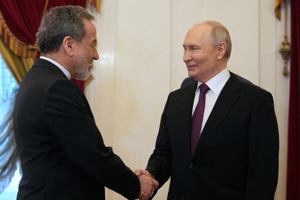 Araghchi meets Putin AS U.S.-IRAN Peace Talks Falter