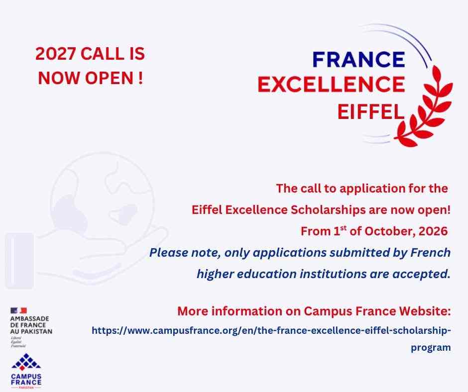 France Excellence Eiffel Scholarship