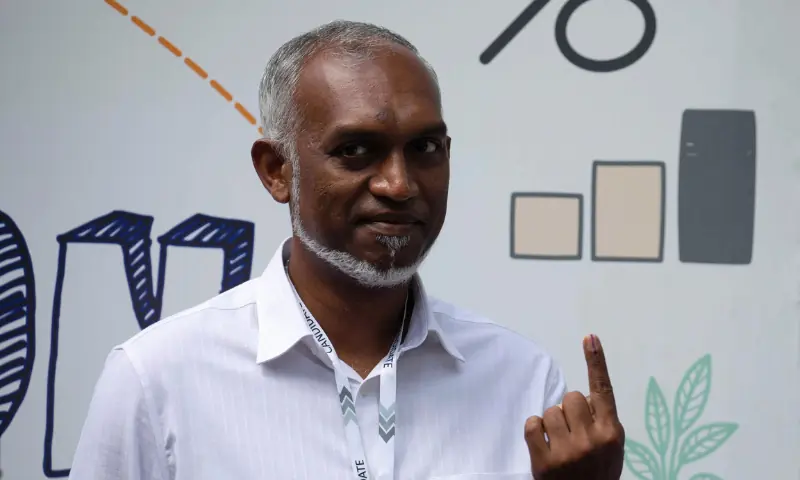 Maldives’ President Dr Mohamed Muizzu