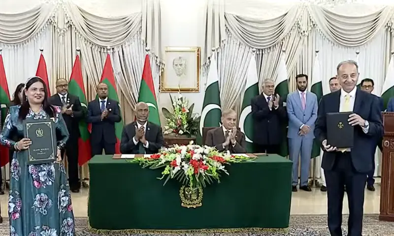 Pakistan and Maldives Sign 20 Pacts to Deepen Bilateral Ties