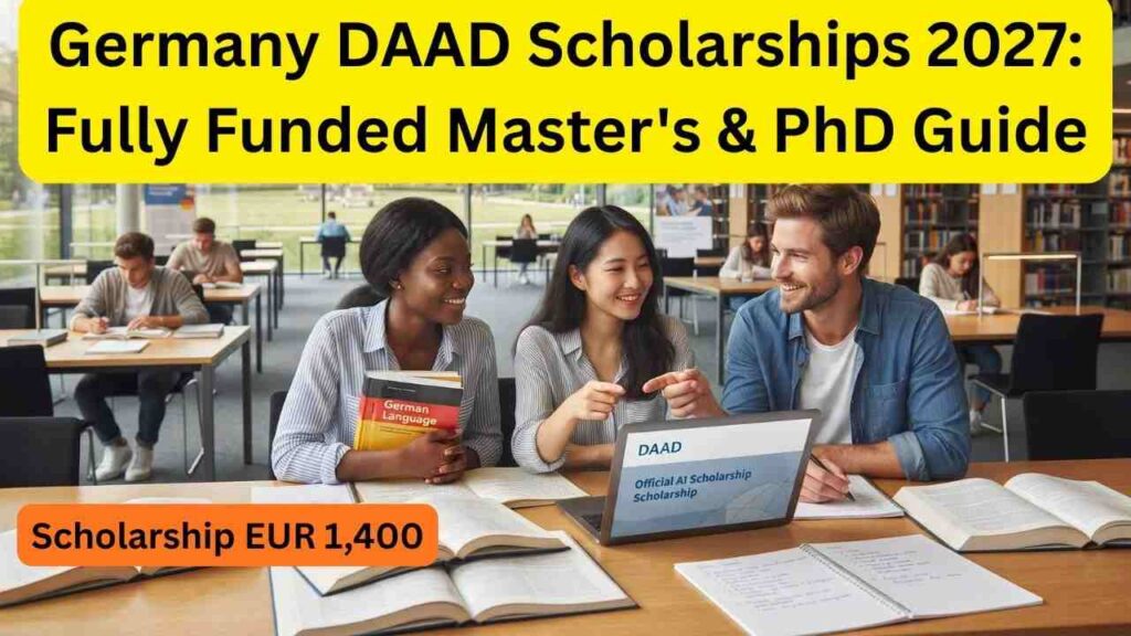 Germany DAAD Scholarships 2027: Fully Funded Master's & PhD Guide