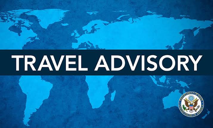 Us travel advisory